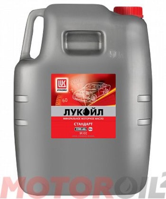 Моторное масло ЛУКОЙЛ Стандарт 15W-40 SF/CC 50л (14907)
