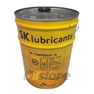 Компрессорное масло ZIC SK Compressor P 100 20л (193785) Компрессорное масло ZIC SK Compressor P 100 20л (193785)