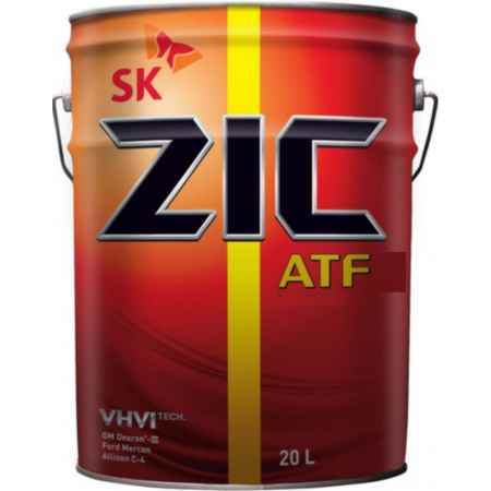 Трансмиссионное масло ZIC ATF SP 4 20л (192646)